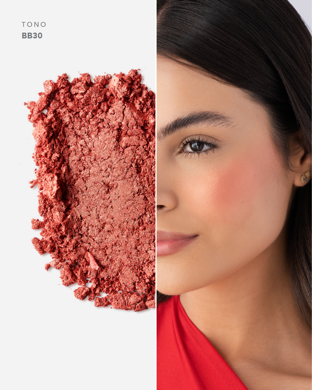 Rubor compacto blow really blushed Ruby Rose