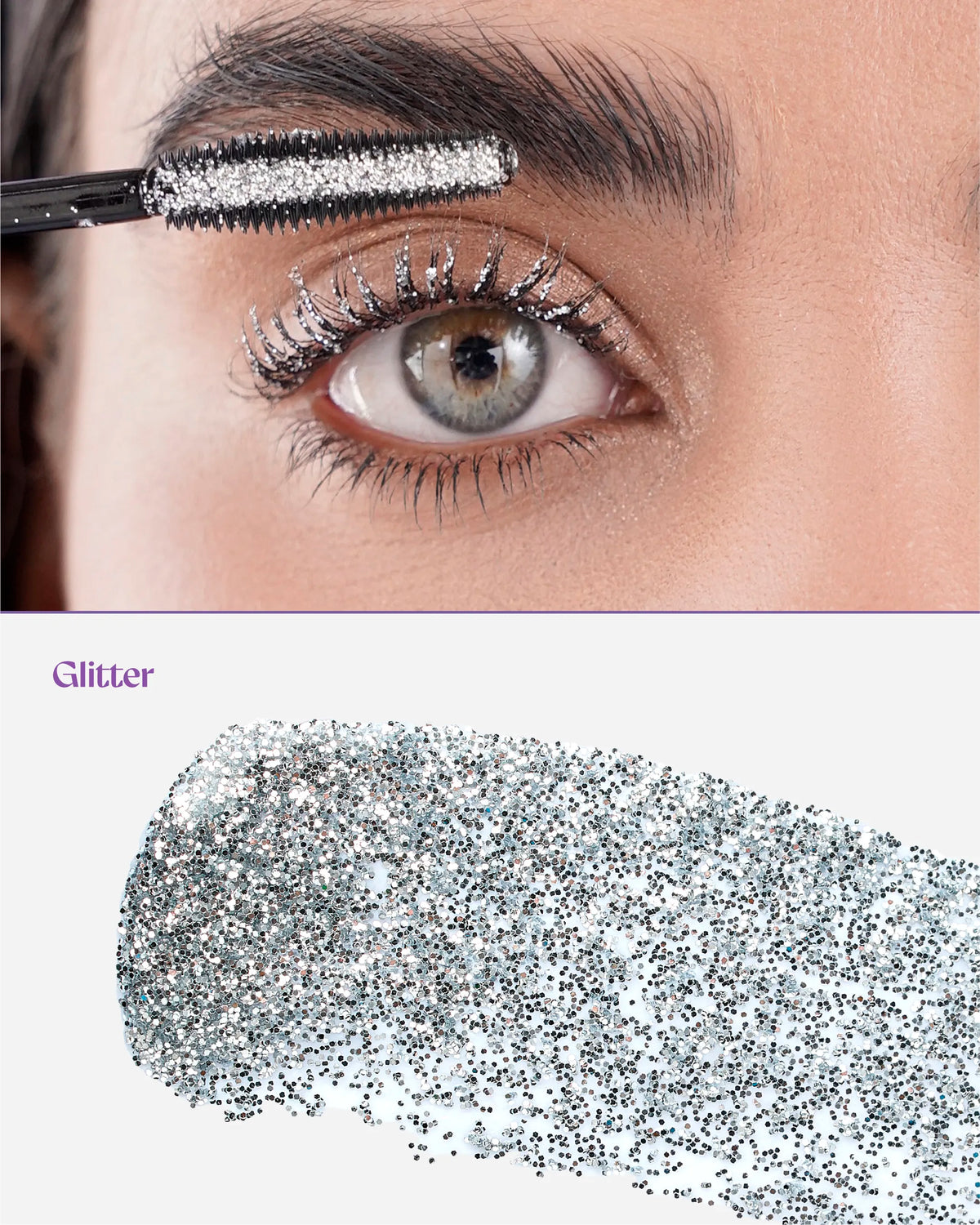 Pestañina con glitter Alice in Wonderland Disney Melu