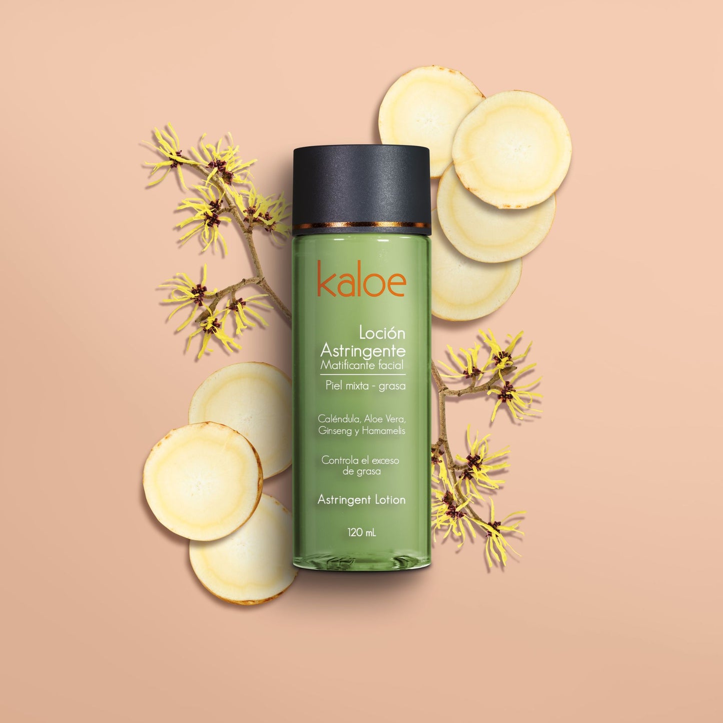 Loción Astringente Matificante Facial Kaloe Ana María