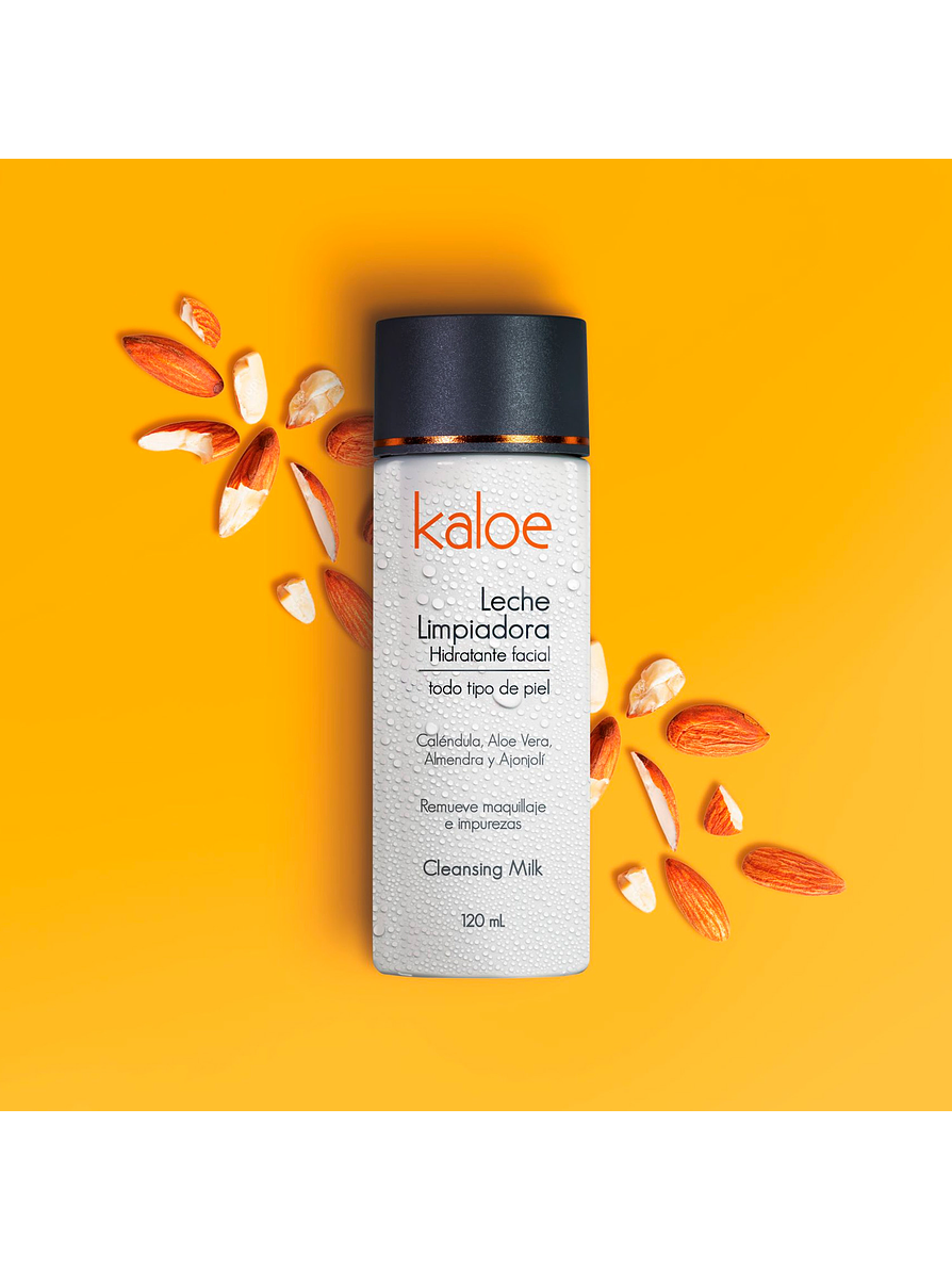 Leche limpiadora hidratante kaloe, Ana María