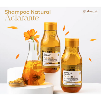 Shampoo Aclarante natural  550 ml  Menta Hair