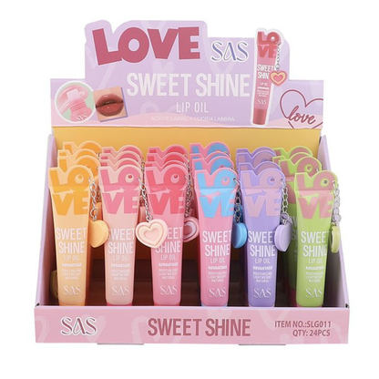 BRILLO USHAS  LOVE Sweet Shine SAS Cosmetics