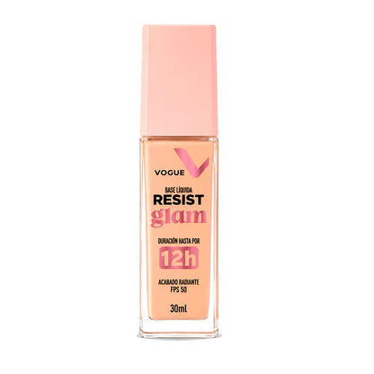 Base Líquida 12 horas con FPS VOGUE Resist 30ml
