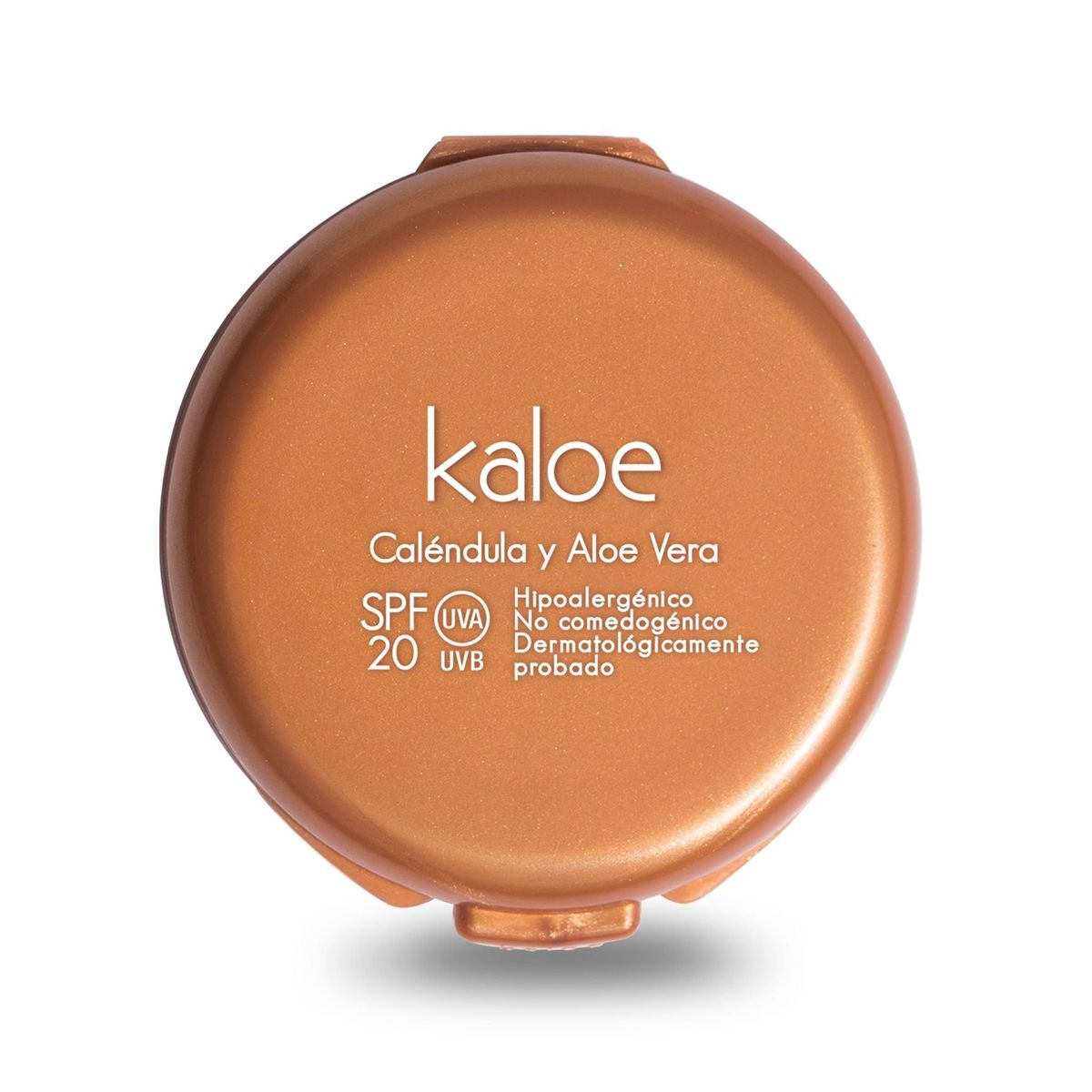 POLVO COMPACTO KALOE DE  CALENDULA Y ALOE VERA  ANA MARIA