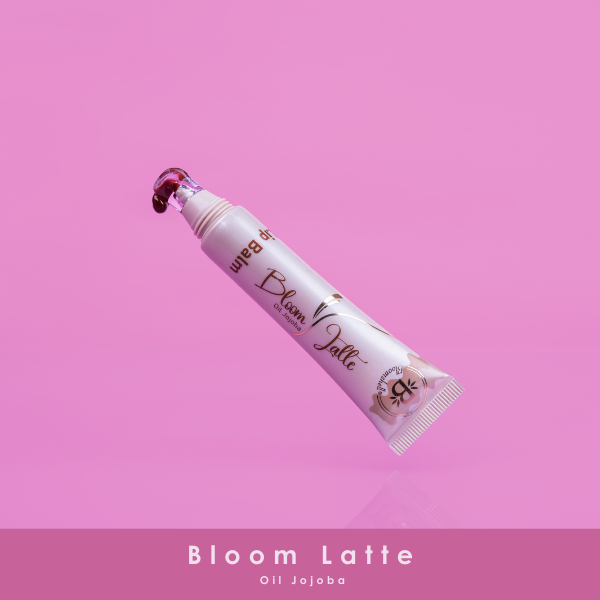 Bloom latte lip balm (display)/brillo hidratante