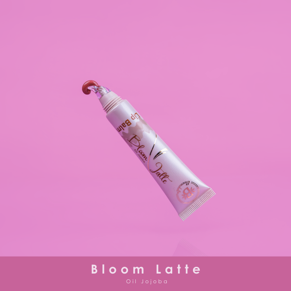 Bloom latte lip balm (display)/brillo hidratante