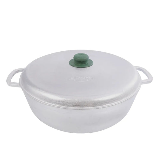 Caldero de Aluminio Tapa de Aluminio 36cm