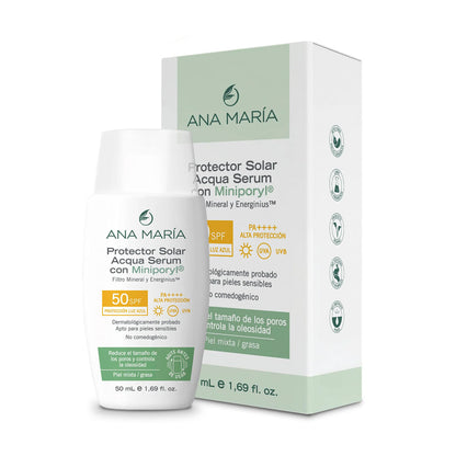 Protector solar Aqua sérum Miniporyl sin color, Ana María