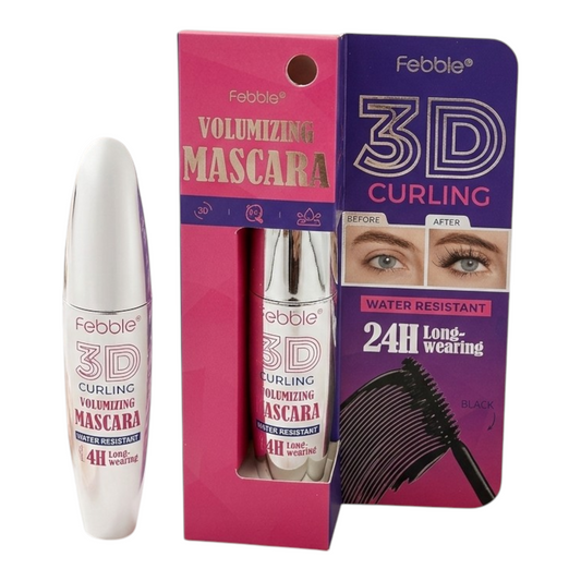 Masca de pestañas 3D curling volumizing  febble