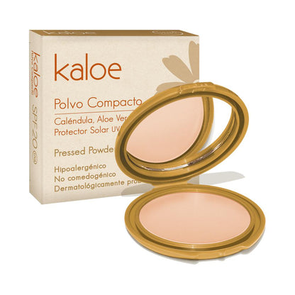 POLVO COMPACTO KALOE DE  CALENDULA Y ALOE VERA  ANA MARIA