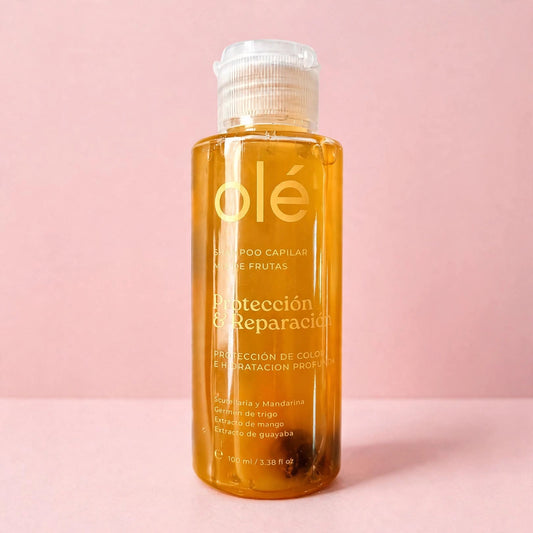 Mini Shampoo capilar mix de frutas protección y reparación olé
