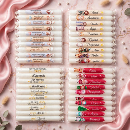 10 Velas de gratitud