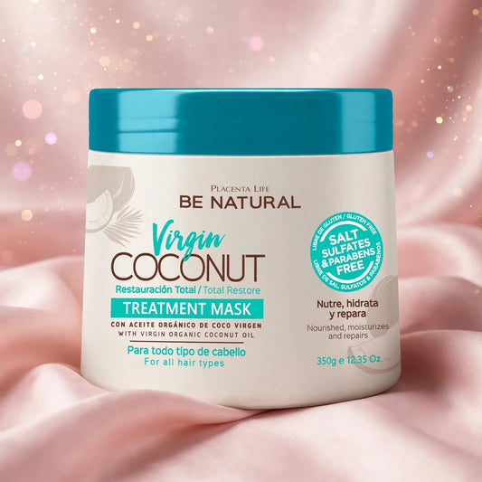 Tratamient virgin  coconut mask Be Natural