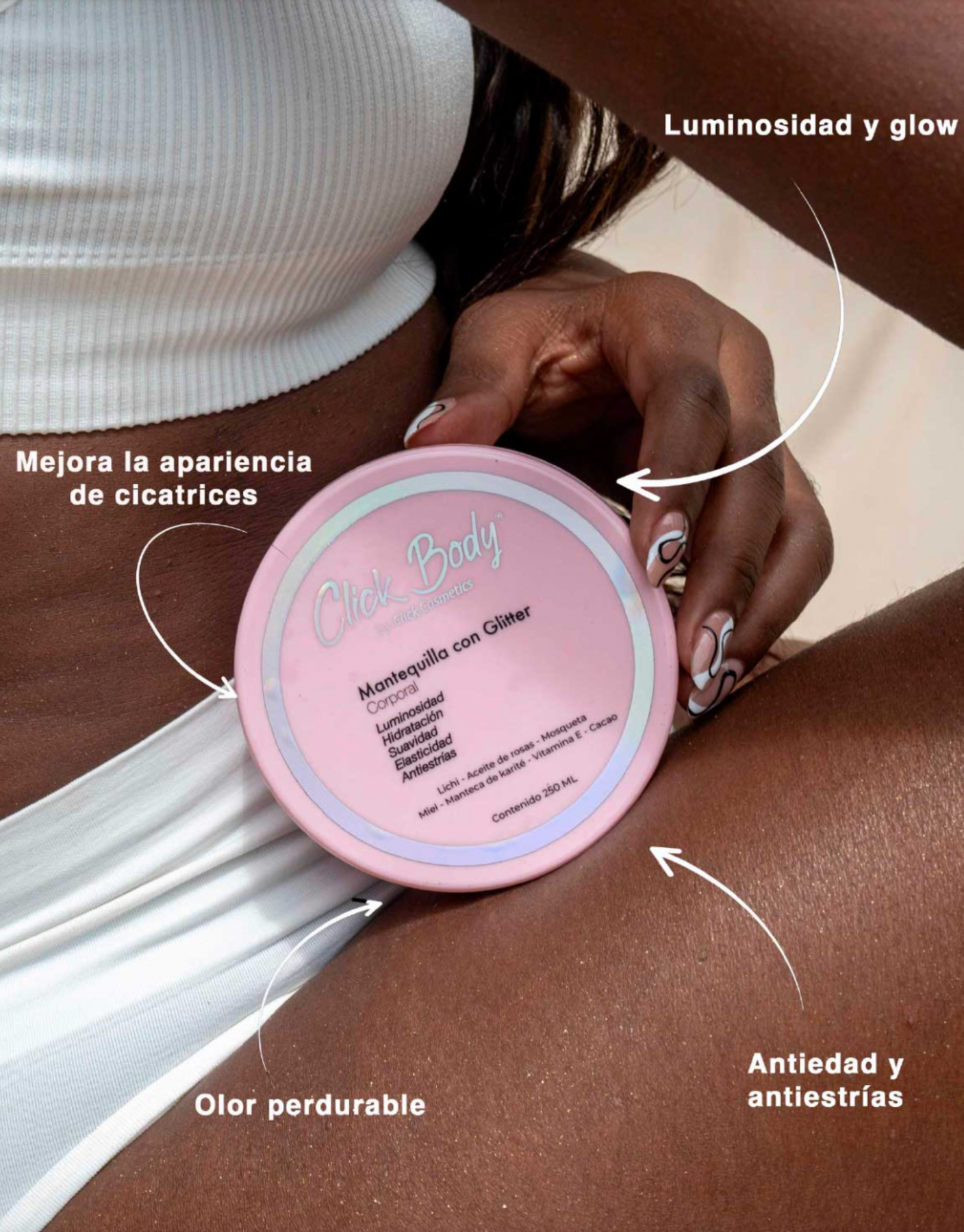 Mantequilla con Glitter