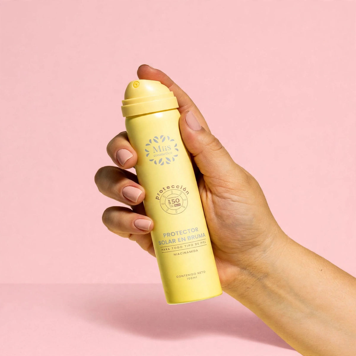 Protector solar en bruma Miis Cosmetics