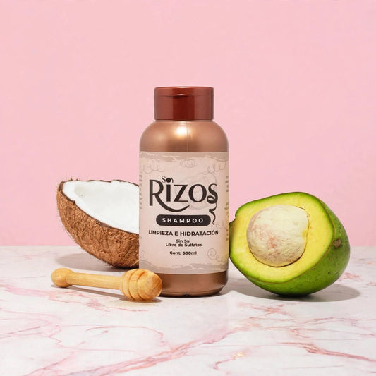 Shampoo Rizo Hidratación Definición Y Control Frizz  soy rizos 500 ML
