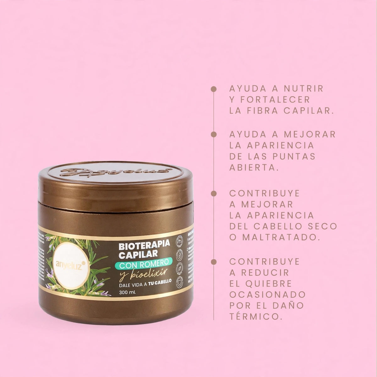 Bioterapia capilar con Romero Anyeluz