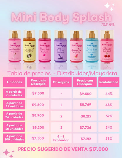 Mini Splash Tradicional al por mayor