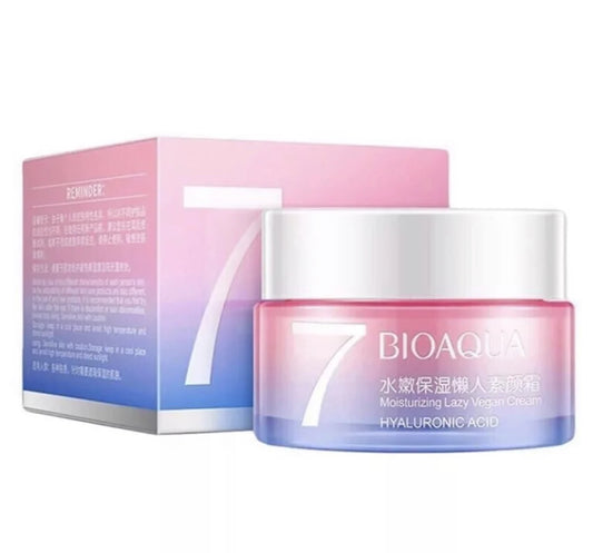 CREMA FACIAL 7 BENEFICIOS VEGANA BIOAQUA