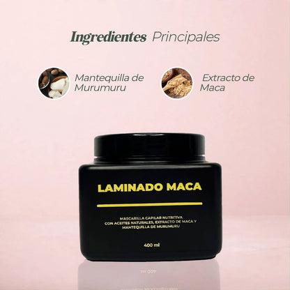 Laminado Maca,Mascarilla capilar nutritiva