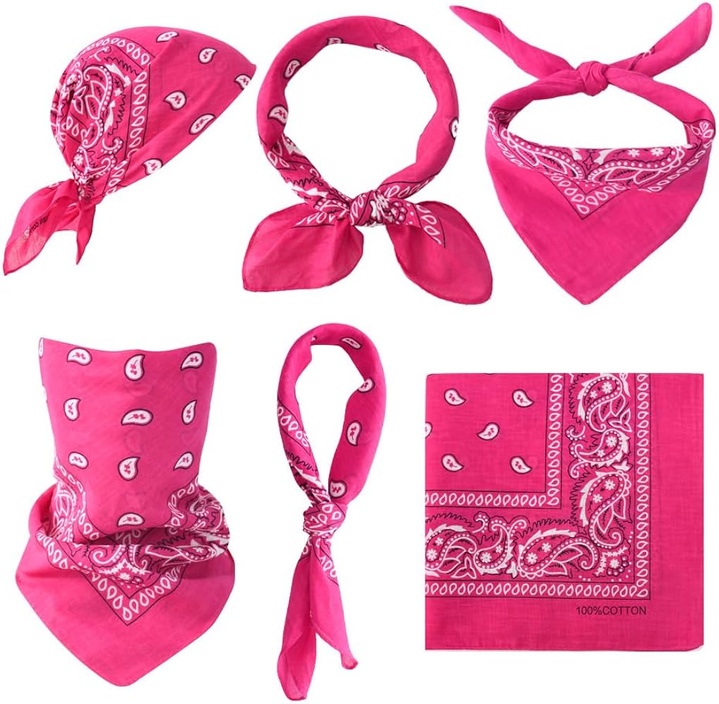 Pañoleta fucsia