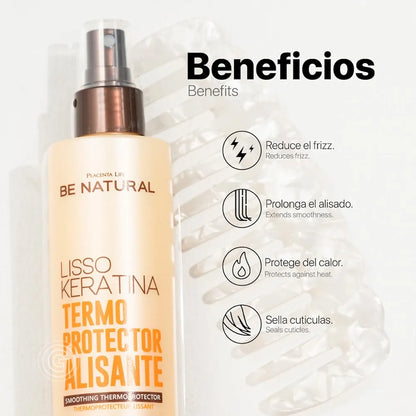 Termo protector alisante Be Natural