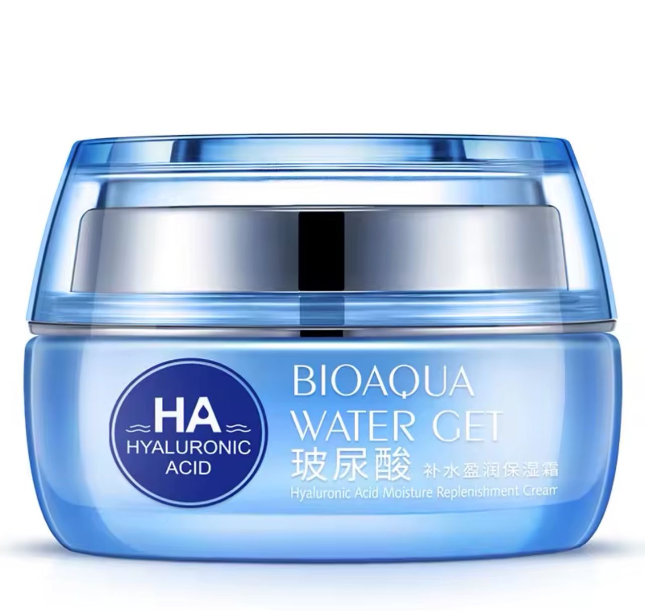 Crema facial de ácido hialuronico