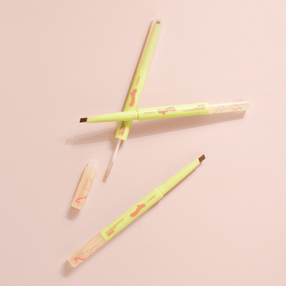 Lápiz de cejas con gel fijador