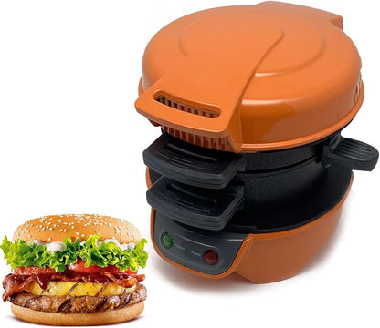 Maquina eléctrica para hamburguesas