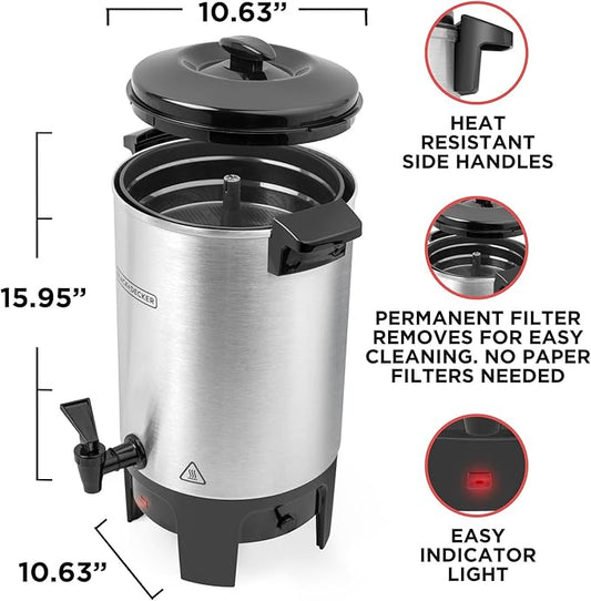 Precoladora de Cafe Black and Decker