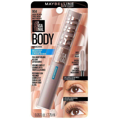 Maybelline ls body mascara waterproof n.904 very black x 7.75ml