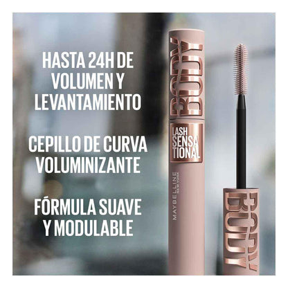 Maybelline ls body mascara waterproof n.904 very black x 7.75ml