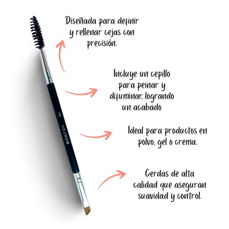 Pincel doble cejas B46