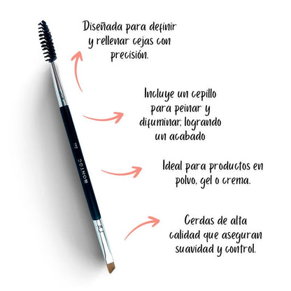 Pincel doble cejas B46