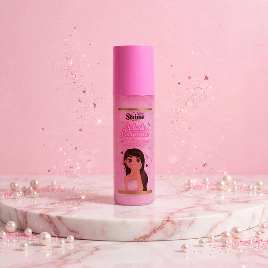 SPLASH CORPORAL ROSADO  250 ML GLOW SHINE BY YAJA