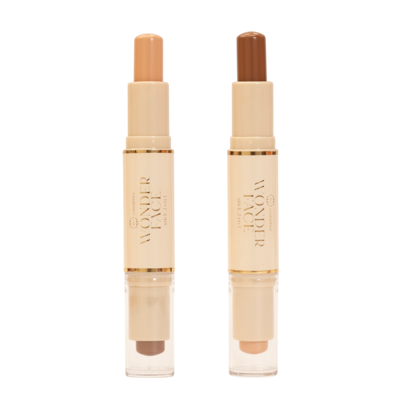 Contorno doble 2 en 1 wonder face  Miss Cosmetics