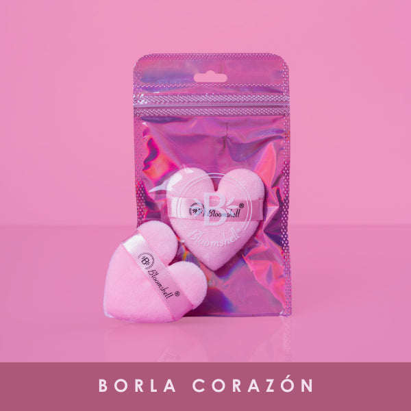 Borla terciopelo (corazón ❤️). Bloomshell