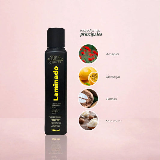 Crema Alisadora keratina  120ml Capilar Laminado