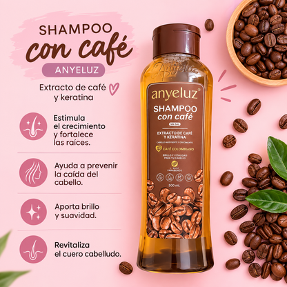 Shampoo con Café