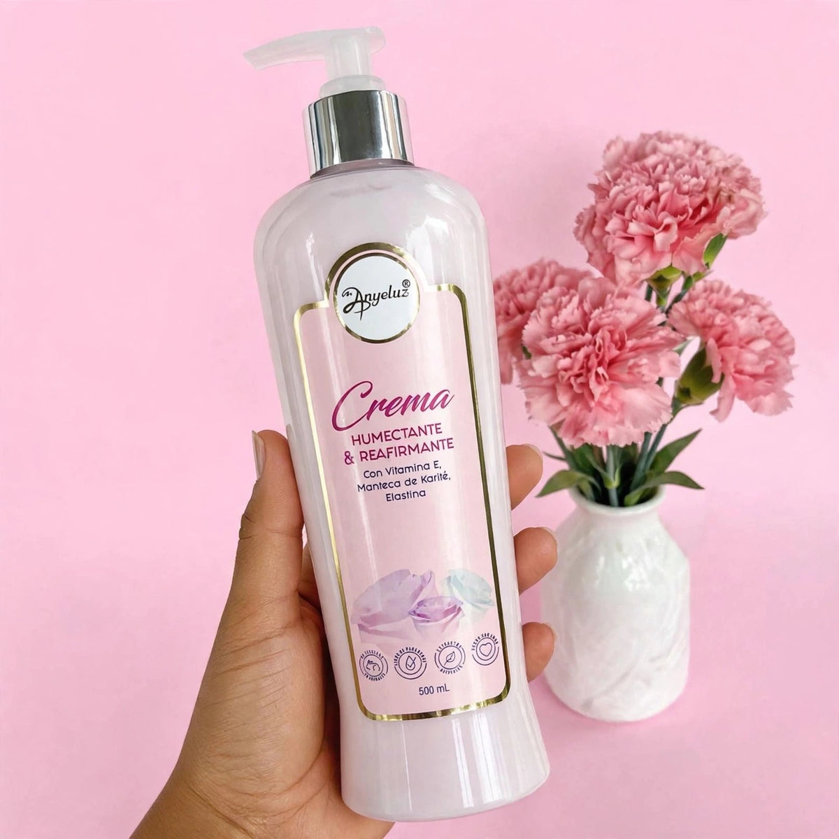 Crema humectante y reafirmante Anyeluz
