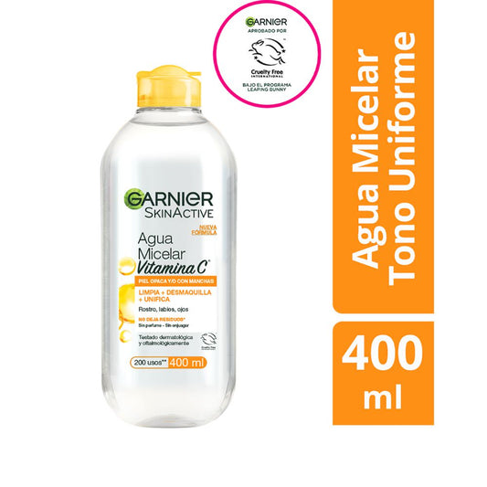 Agua Micelar vitamina C Garnier