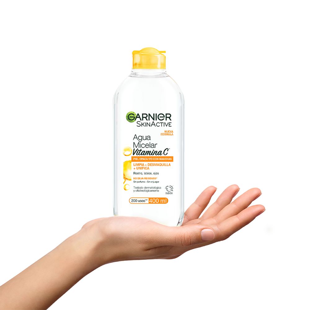 Agua Micelar vitamina C Garnier