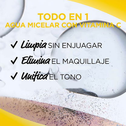 Agua Micelar vitamina C Garnier
