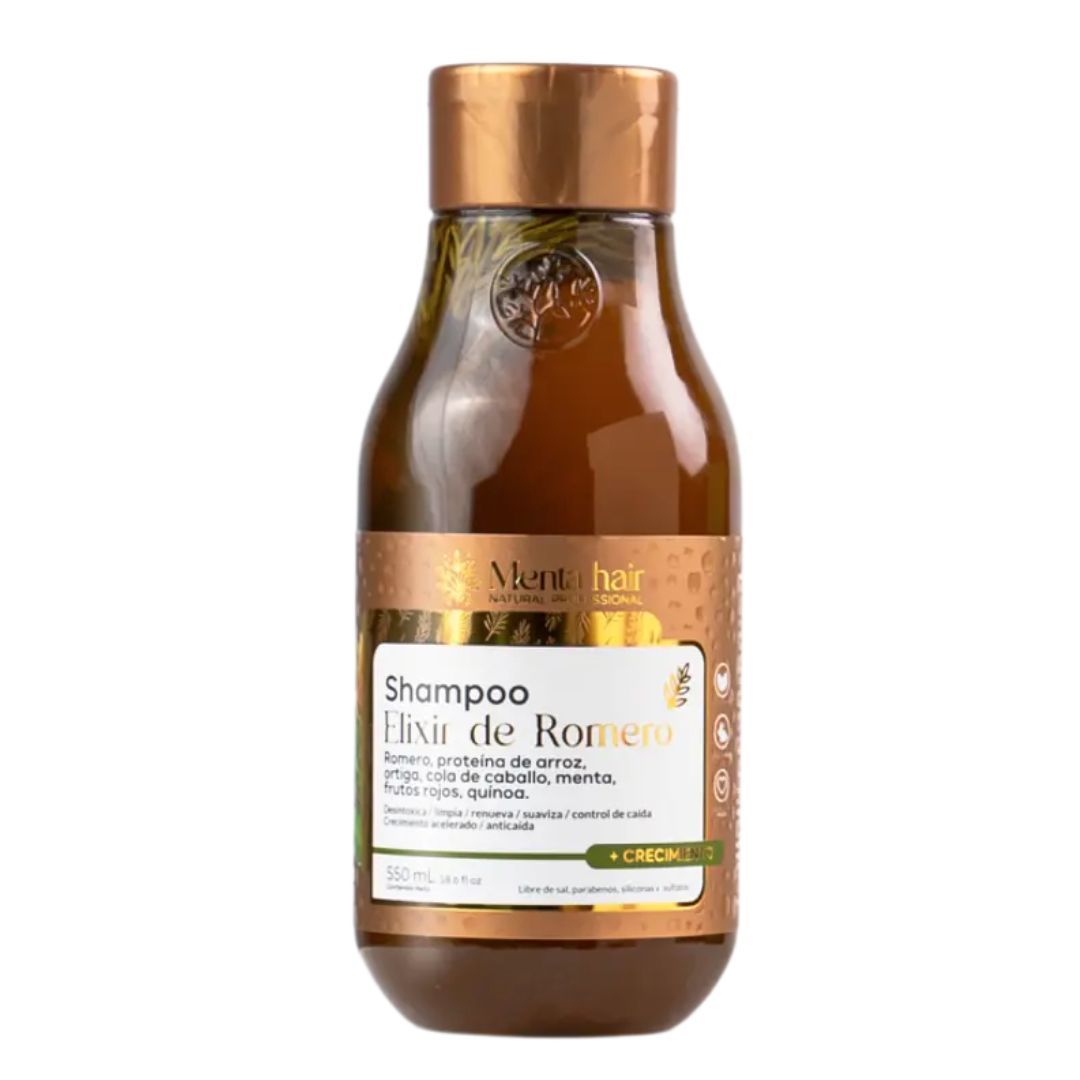 Shampoo Herbal Elixir de Romero x 550 ml Menta Hair