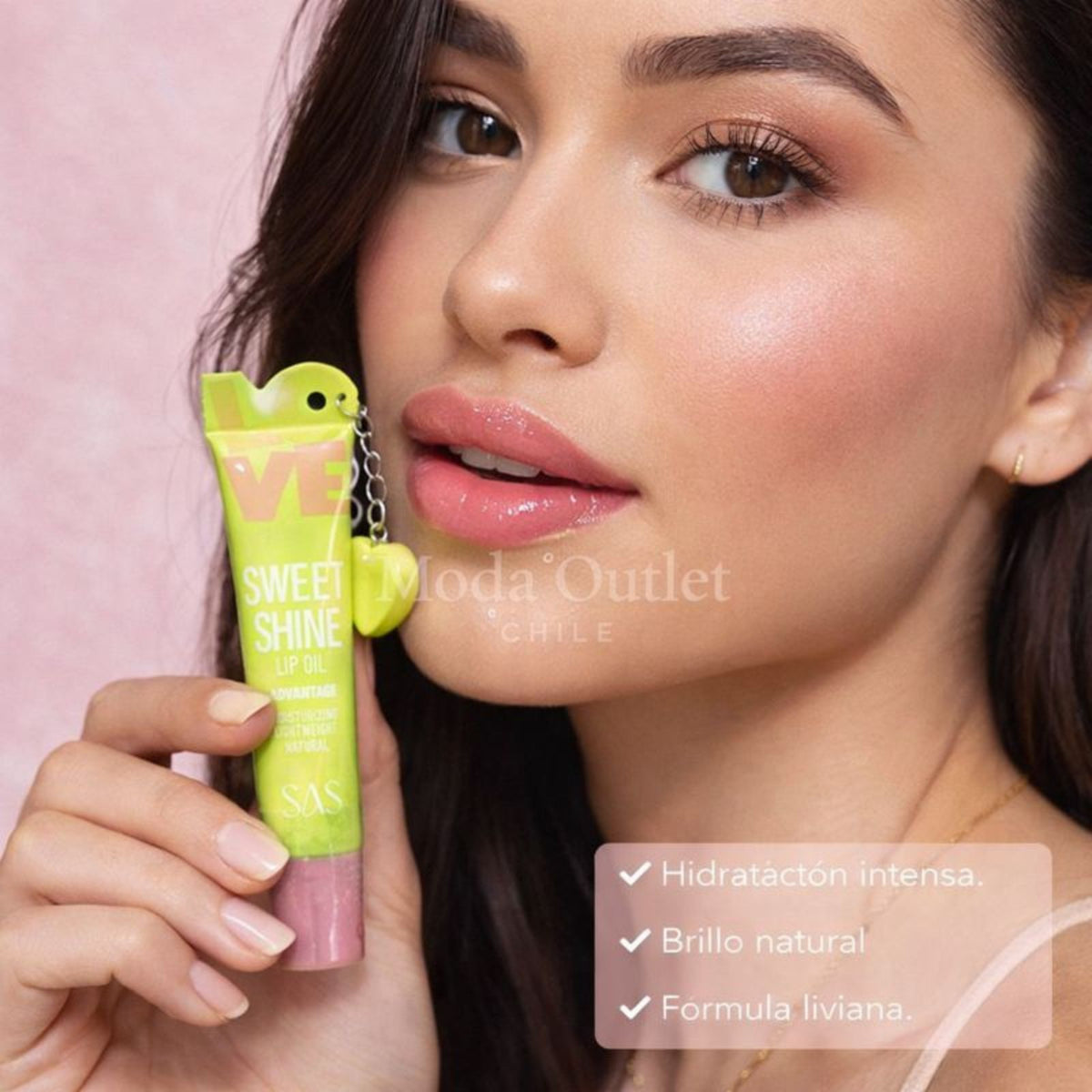 BRILLO USHAS  LOVE Sweet Shine SAS Cosmetics