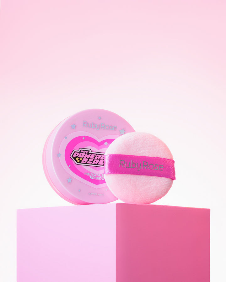 Polvo suelto rosado