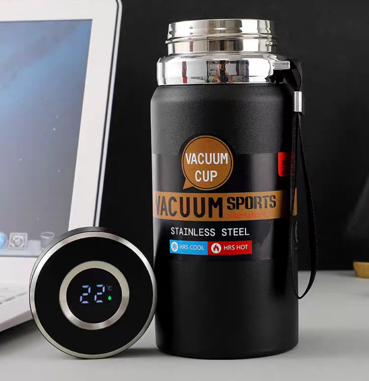 Termos térmicos 600 ML con medidor