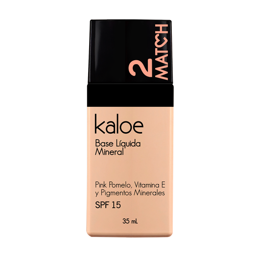 BASE LIQUIDA MINERAL 2 MATCH KALOE