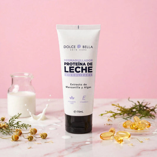 Desmaquillador proteína de leche hidrolizada