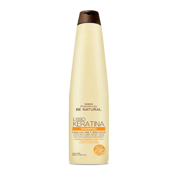 Shampoo liso keratina Be Natural